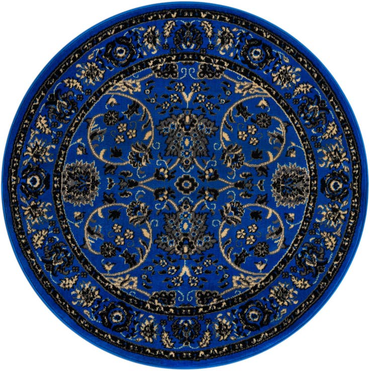 Detail image of 4' x 4' Yasmin Round Rug