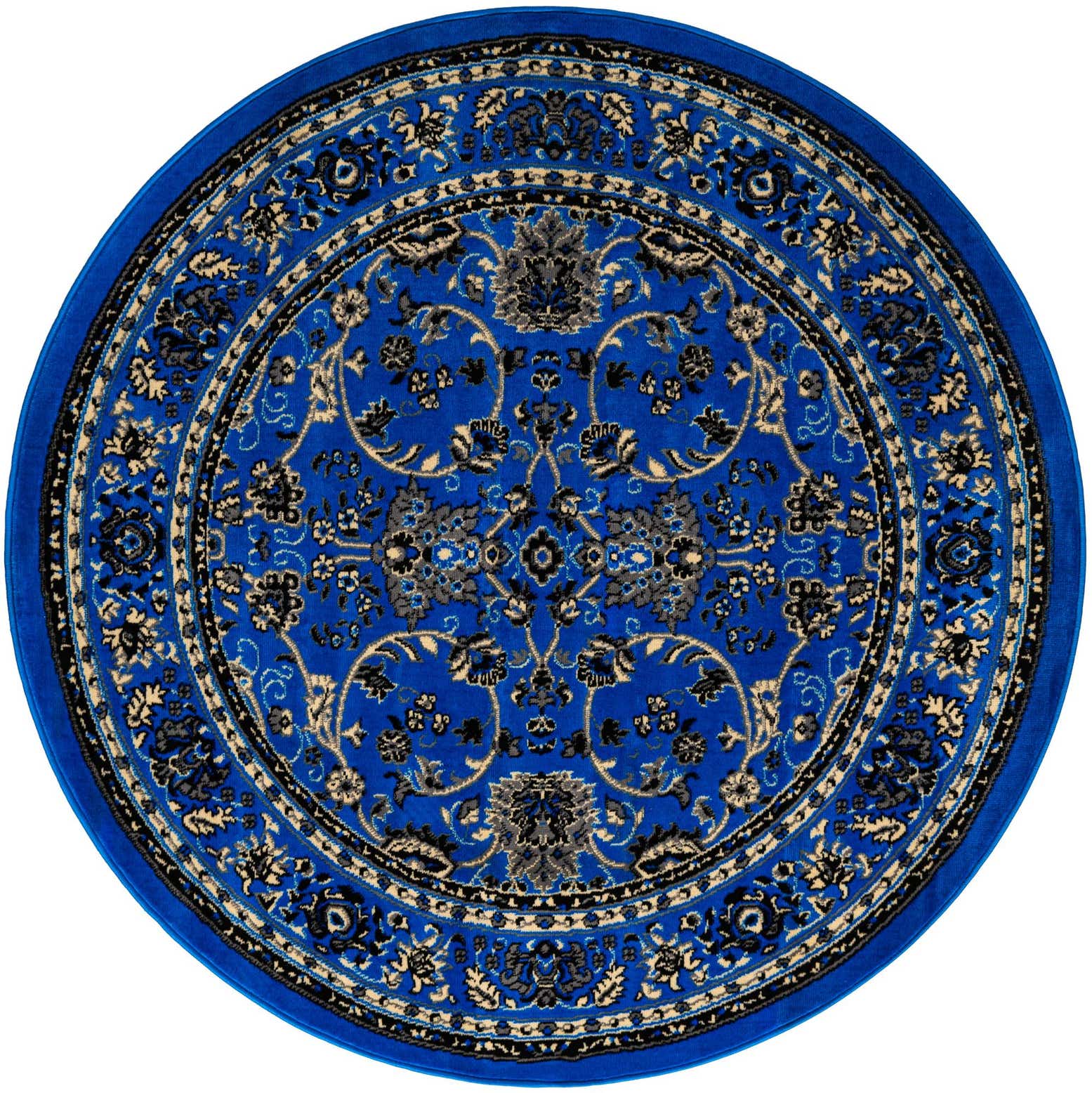 5' 3 x 5' 3 Yasmin Round Rug