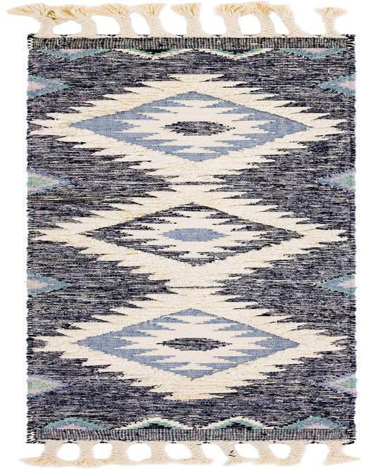 Detail image of 2' 2 x 8' 2 Hand Woven Arizona Wool Runner Rug