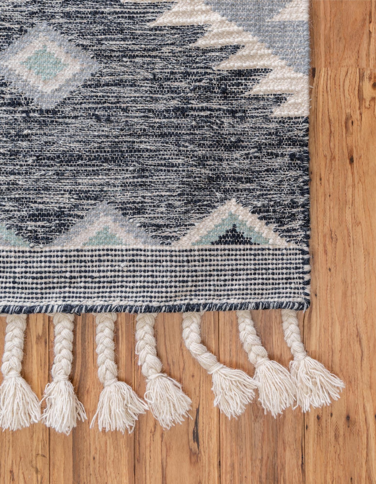 2' 2 x 6' 1 Hand Woven Arizona Wool Runner Rug