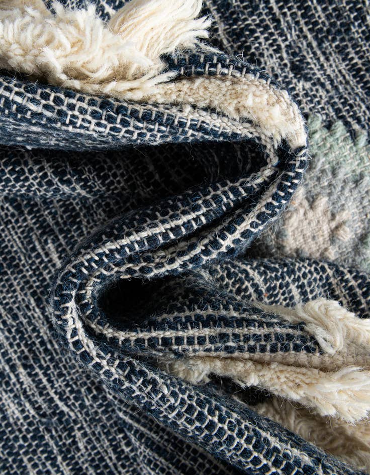 Detail image of 2' 2 x 8' 2  Hand Woven Arizona Wool Runner Rug