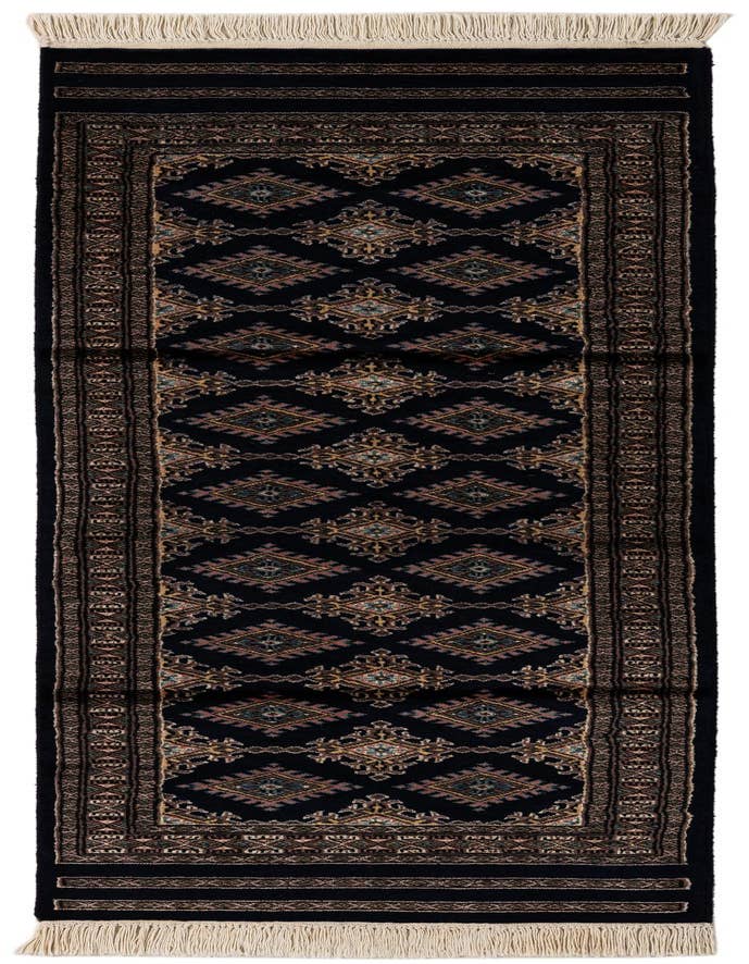 Detail image of 2' 1 x 6' 2 Hand Knotted Bokhara Oriental Runner Rug