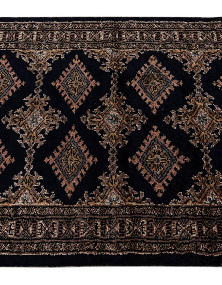 Detail image of 2' 1 x 6' 1  Hand Knotted Bokhara Oriental Runner Rug