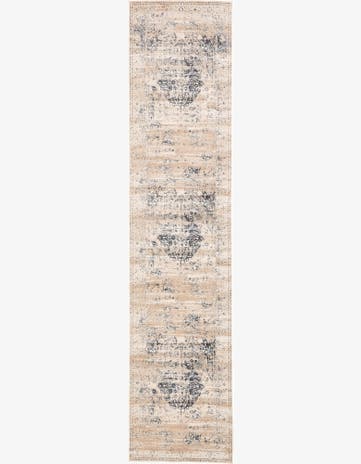 Dark Blue Eliza Runner Rug