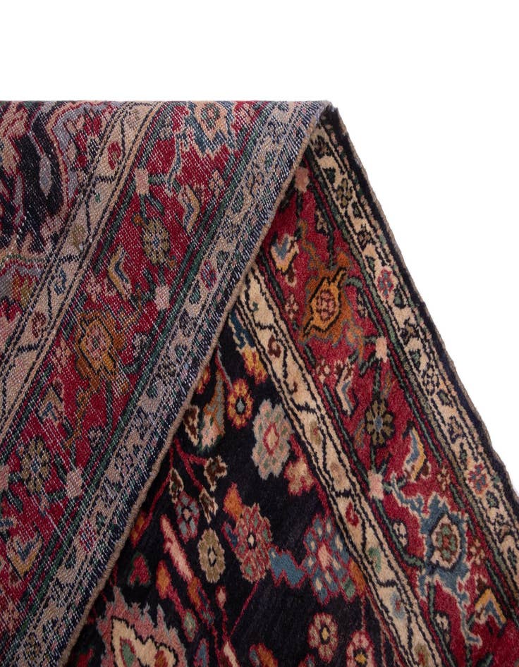 Detail image of 3' 6 x 10' Hamedan Wool Runner Rug