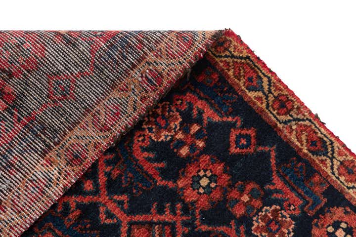 2' 1 x 10' 2 Hamedan Wool Runner Rug