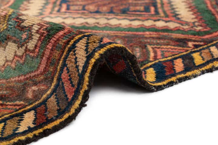 70cm x 300cm Hamedan Wool Runner Rug