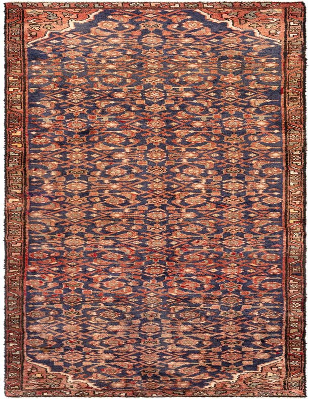 Detail image of 2' 9 x 9' 3 Hamedan Wool Runner Rug