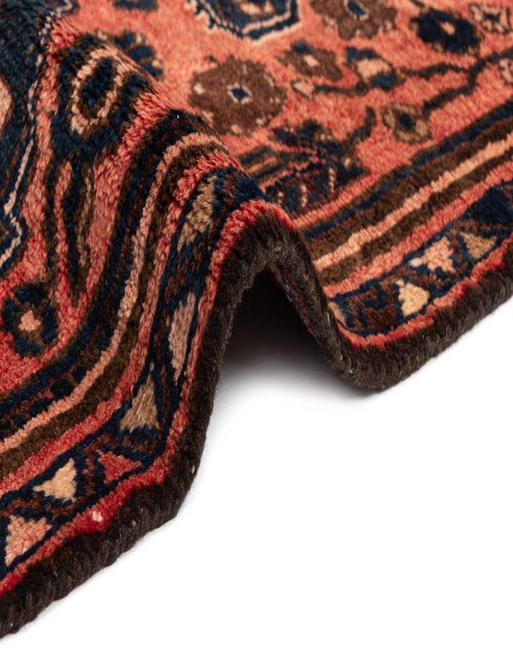 Detail image of 2' 8 x 9' 7 Hamedan Wool Runner Rug