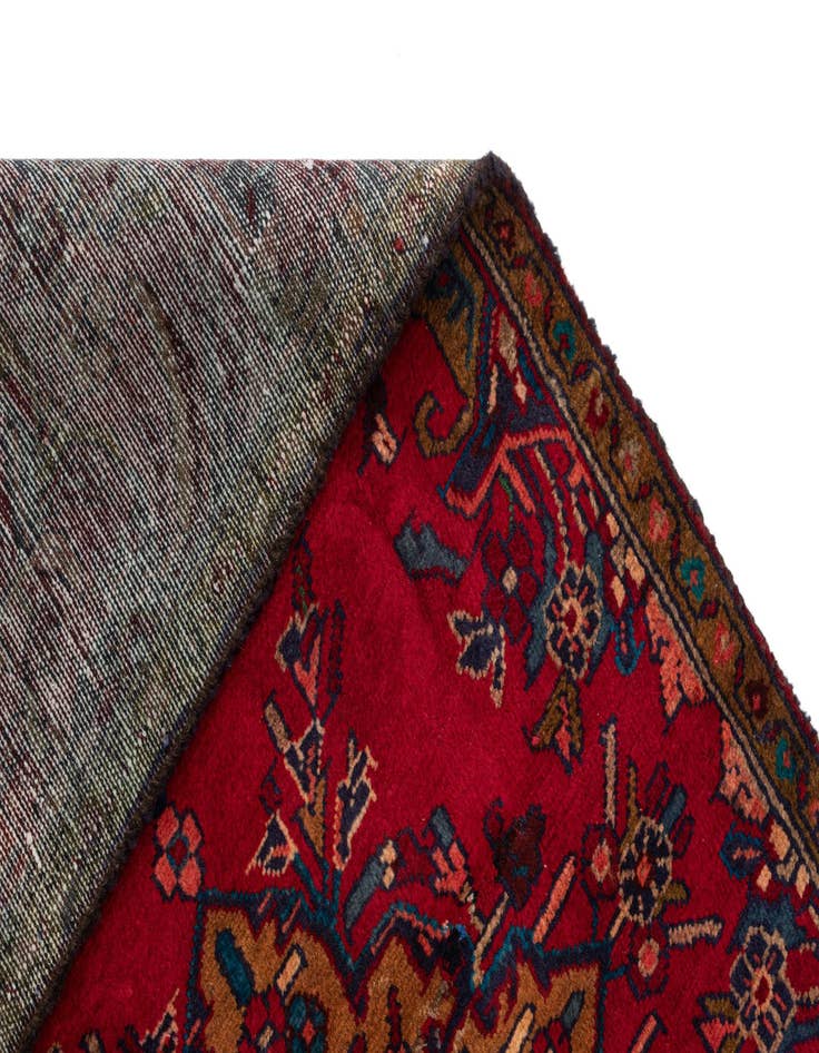 Detail image of 2' 9 x 9' Hamedan Wool Runner Rug