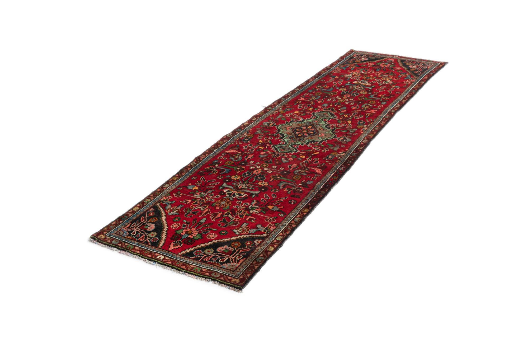 2' 6 x 9' 3 Hamedan Wool Runner Rug