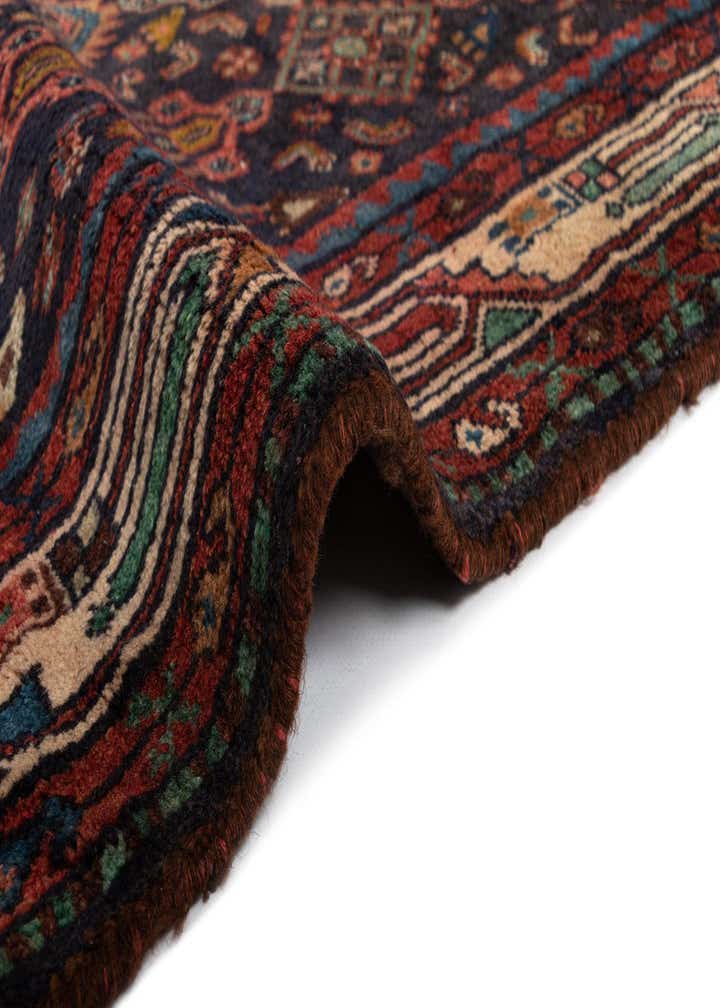 3' 6 x 11' 5 Hossainabad Wool Runner Rug