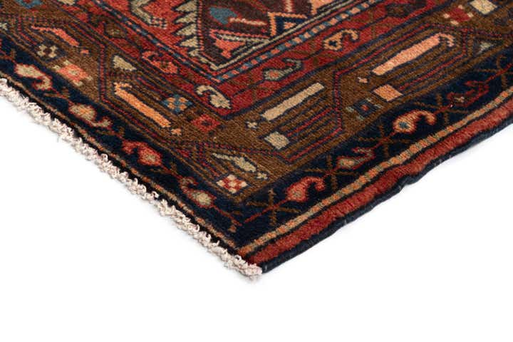 3' 8 x 10' 7 Hossainabad Wool Runner Rug