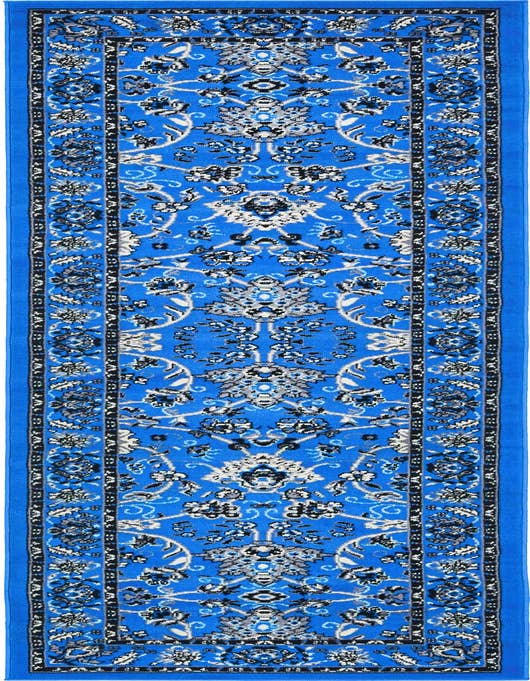 Detail image of 2' 7 x 10' Kashan Design Runner Rug