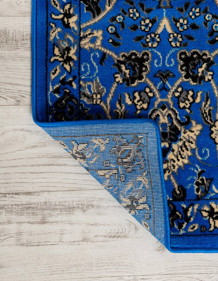 Detail image of 3' x 16' 5 Kashan Design Runner Rug