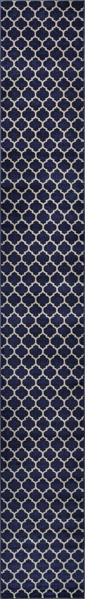 2' 7 x 19' 8 Lattice Runner Rug