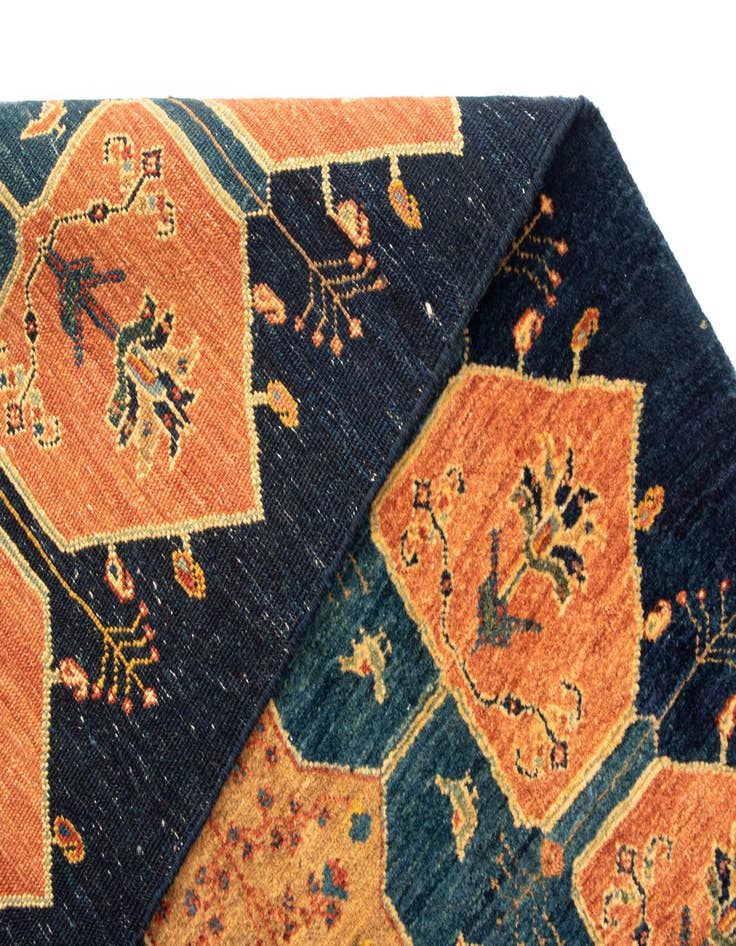 Detail image of 3' 2 x 11' 2 Luribaft Wool Runner Rug