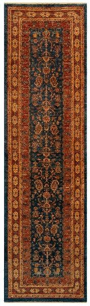 2' 8 x 9' 7 Luribaft Wool Runner Rug