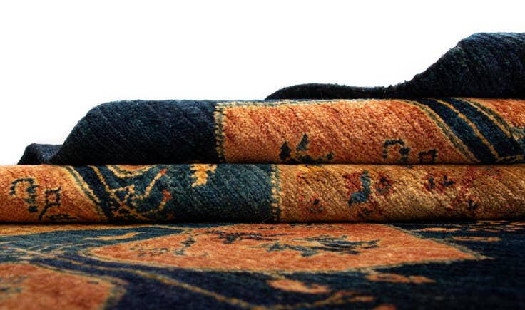 Detail image of 95cm x 325cm Luribaft Wool Runner Rug