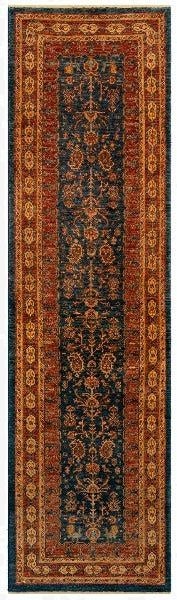 2' 8 x 9' 7 Luribaft Wool Runner Rug