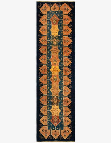 3' 2 x 11' 2 Luribaft Wool Runner Rug