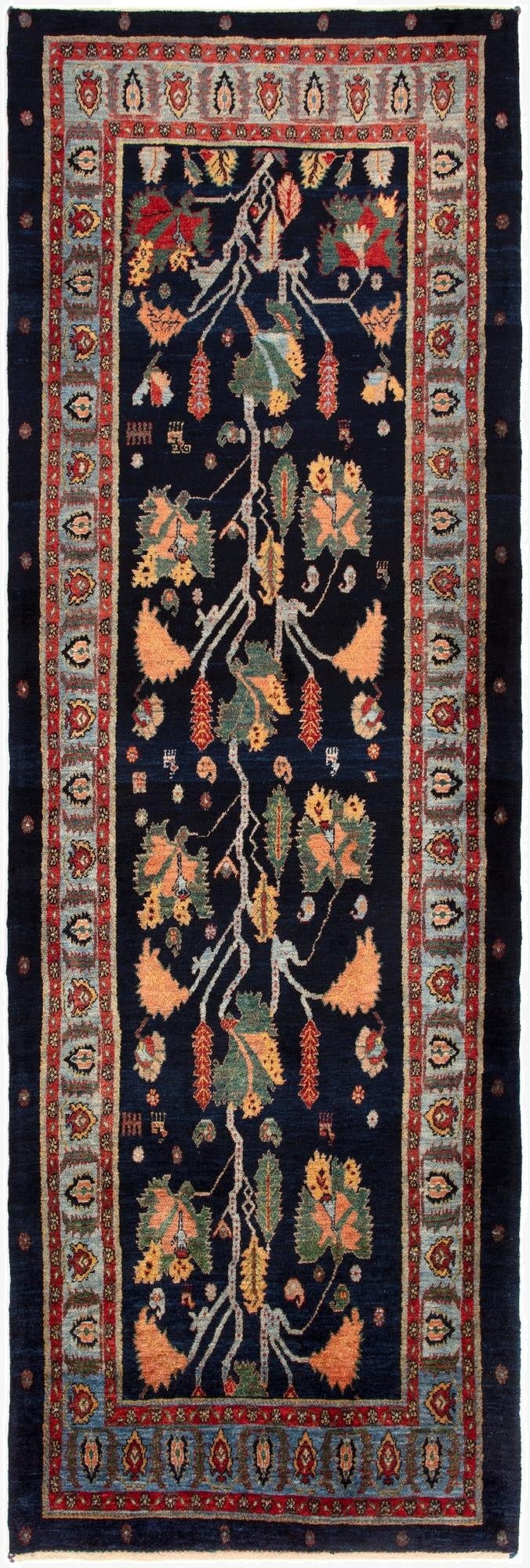 3' x 9' 5 Luribaft Runner Rug