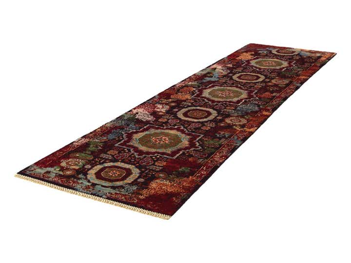 2' 7 x 9' 8 Hand Knotted Mamluk Ziegler Runner Rug