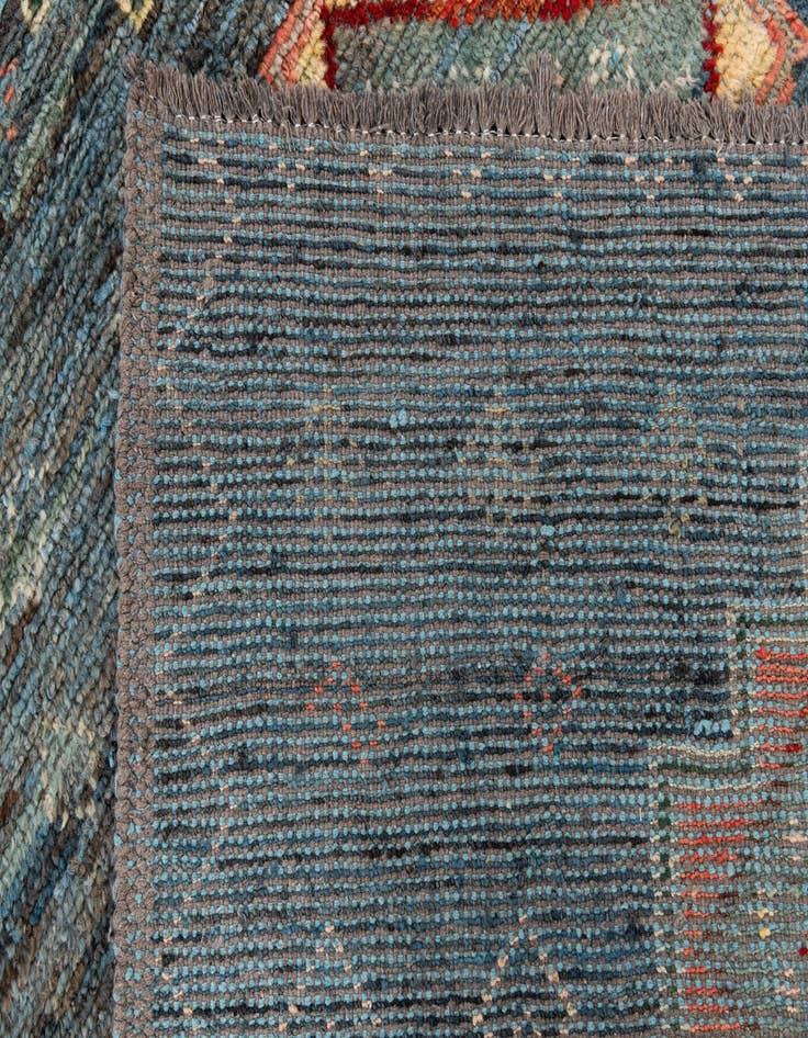 Detail image of 5' x 14' 8  Hand Knotted Moroccan Wool Runner Rug