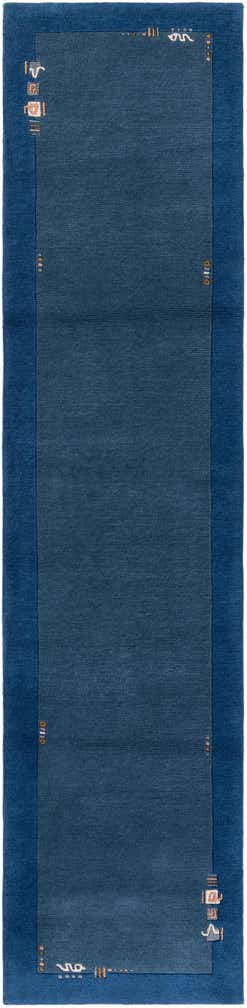 2' 4 x 9' 9 Hand Knotted Nepal Wool Runner Rug