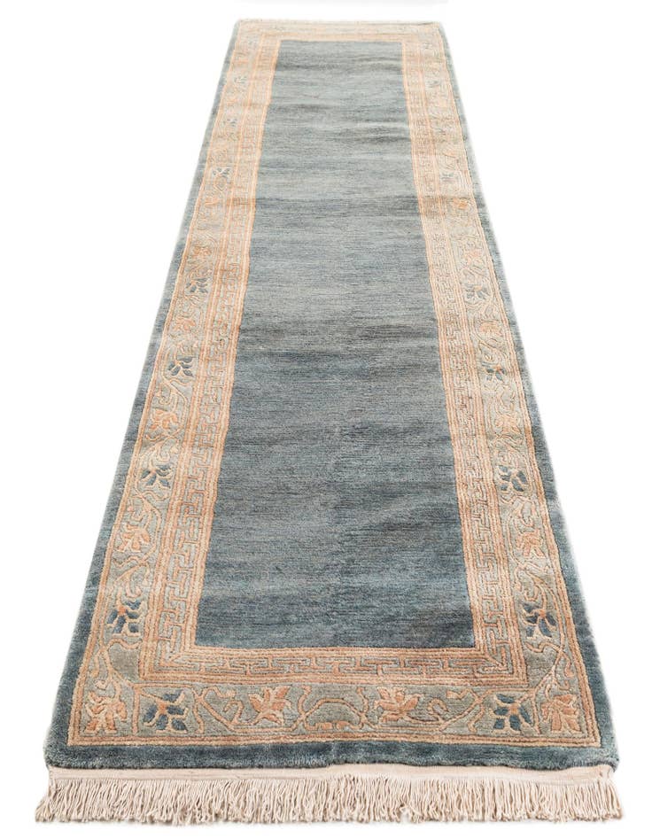Detail image of 2' 10 x 12' 3 Hand Knotted Nepal Wool Runner Rug
