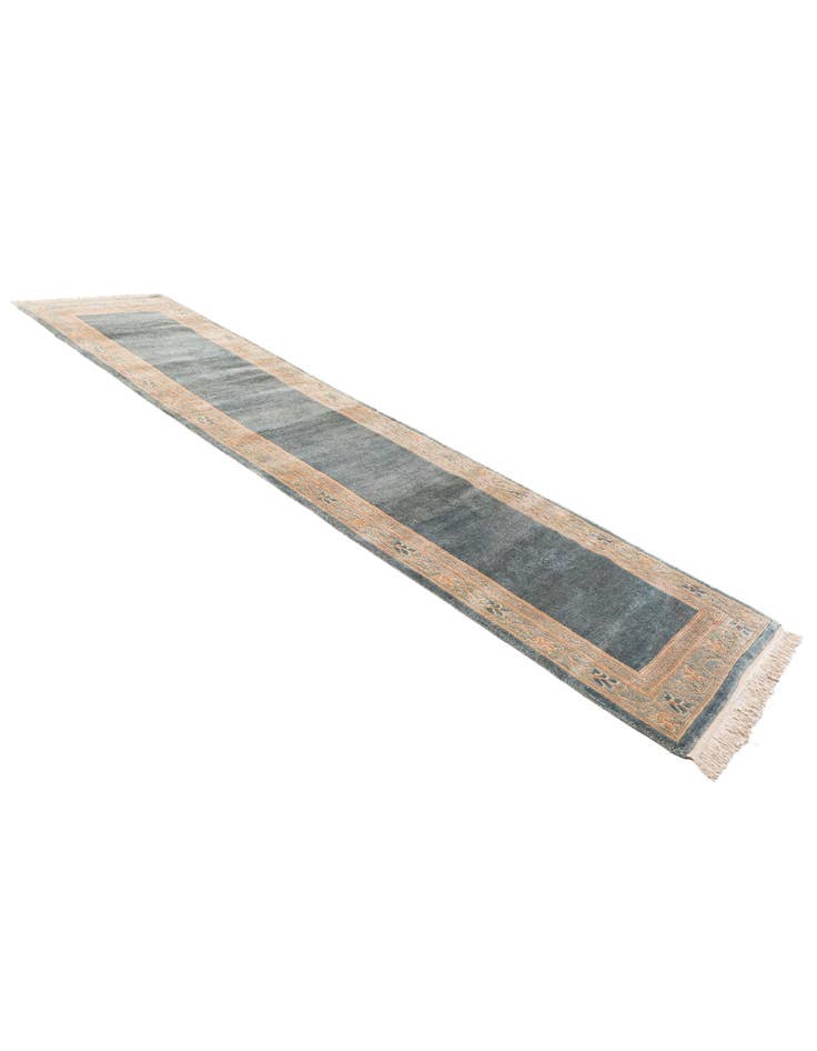 Detail image of 2' 10 x 12' 3 Hand Knotted Nepal Wool Runner Rug