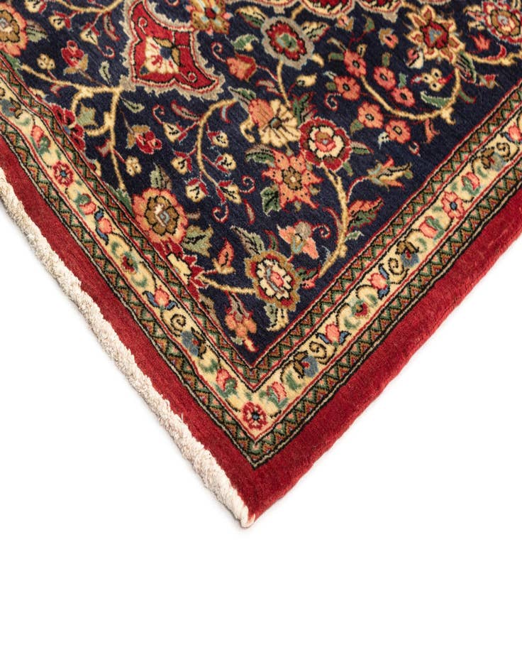 Detail image of 2' 5 x 6' 9  Hand Knotted Qom Persian Runner Rug