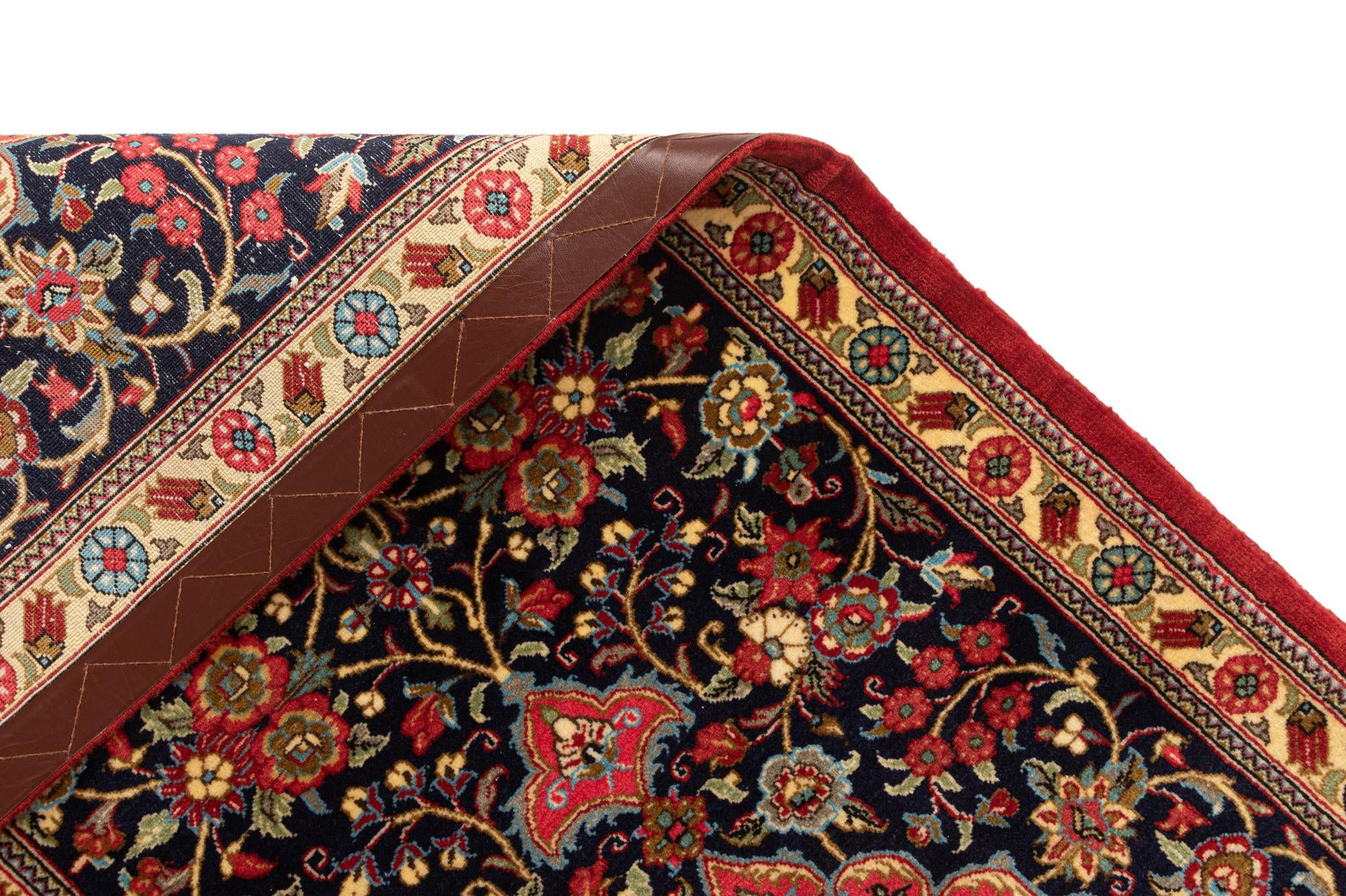 2' 2 x 6' 6 Hand Knotted Qom Persian Runner Rug
