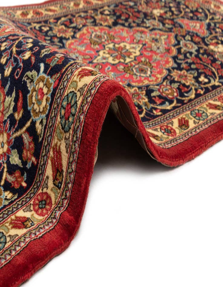 Detail image of 2' 2 x 6' 6  Hand Knotted Qom Persian Runner Rug