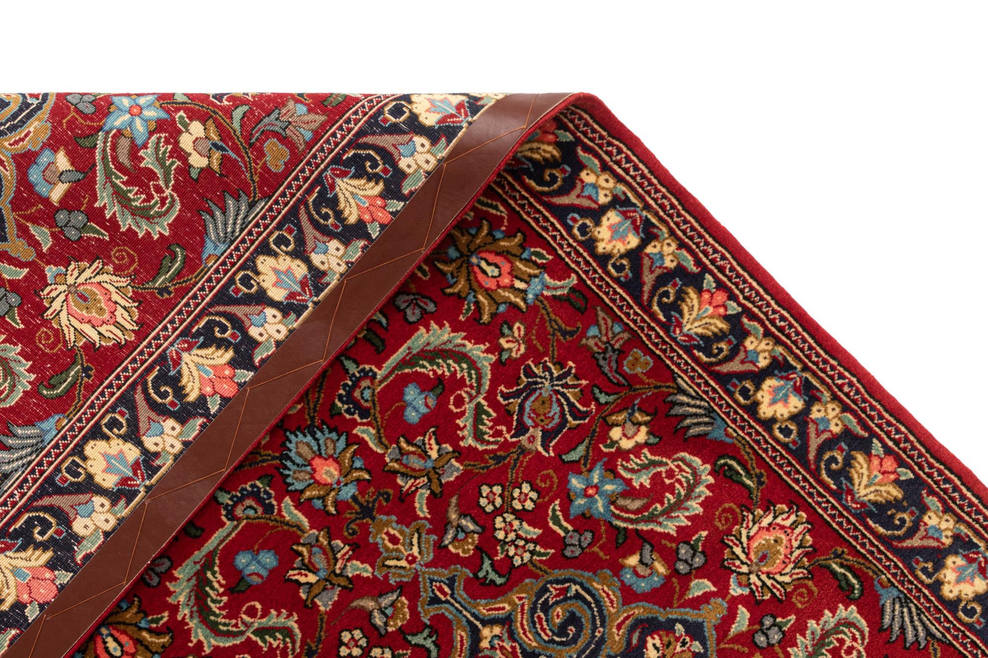 2' 7 x 6' 3 Hand Knotted Qom Persian Runner Rug