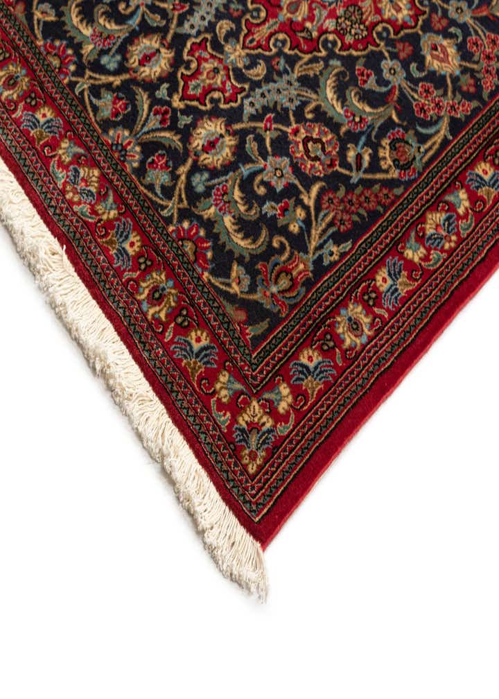 2' 7 x 13' 3 Hand Knotted Qom Persian Runner Rug