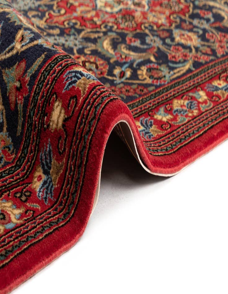 Detail image of 2' 7 x 13' 3 Hand Knotted Qom Persian Runner Rug