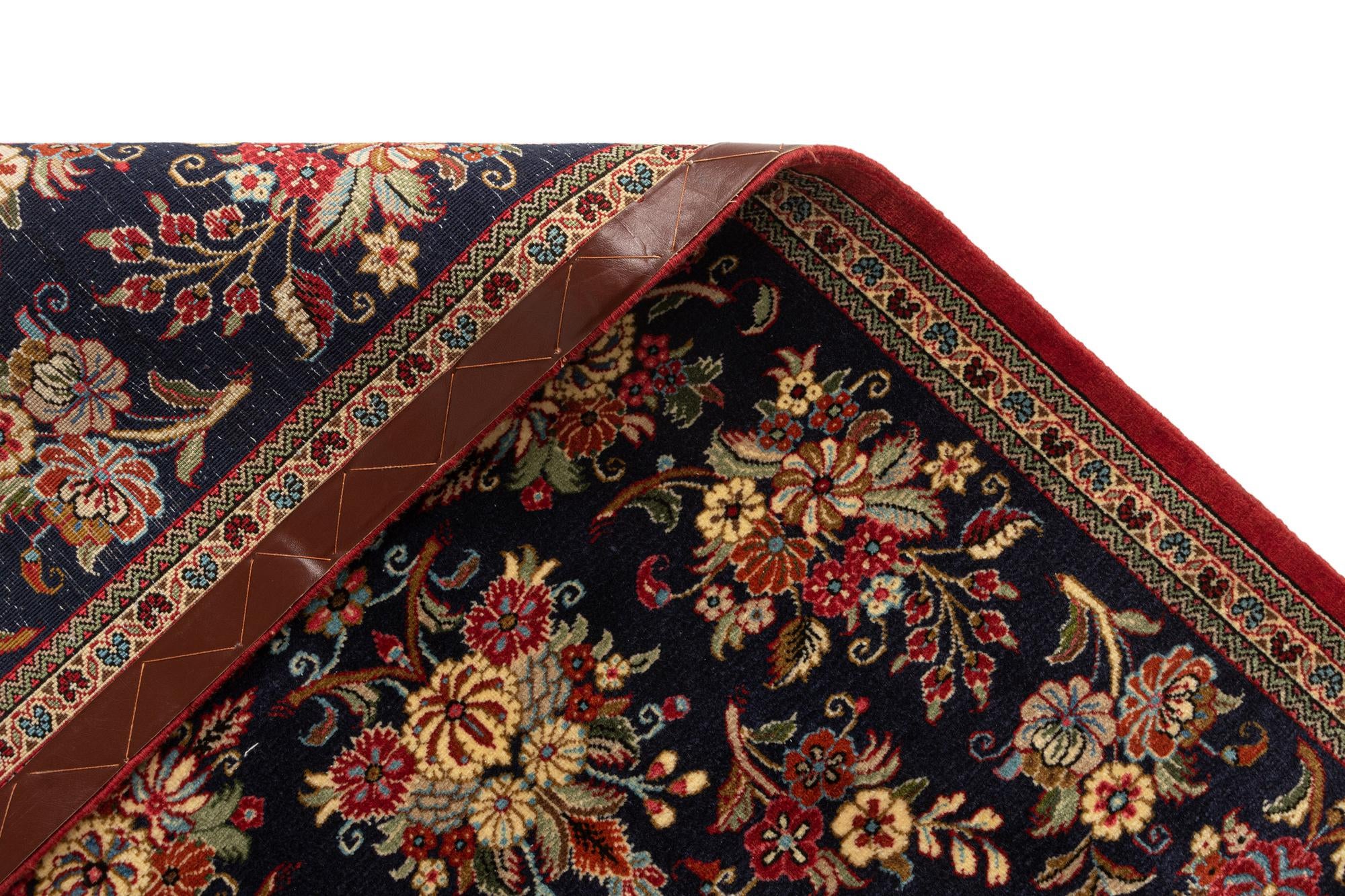 2' 7 x 6' 10 Hand Knotted Qom Persian Runner Rug