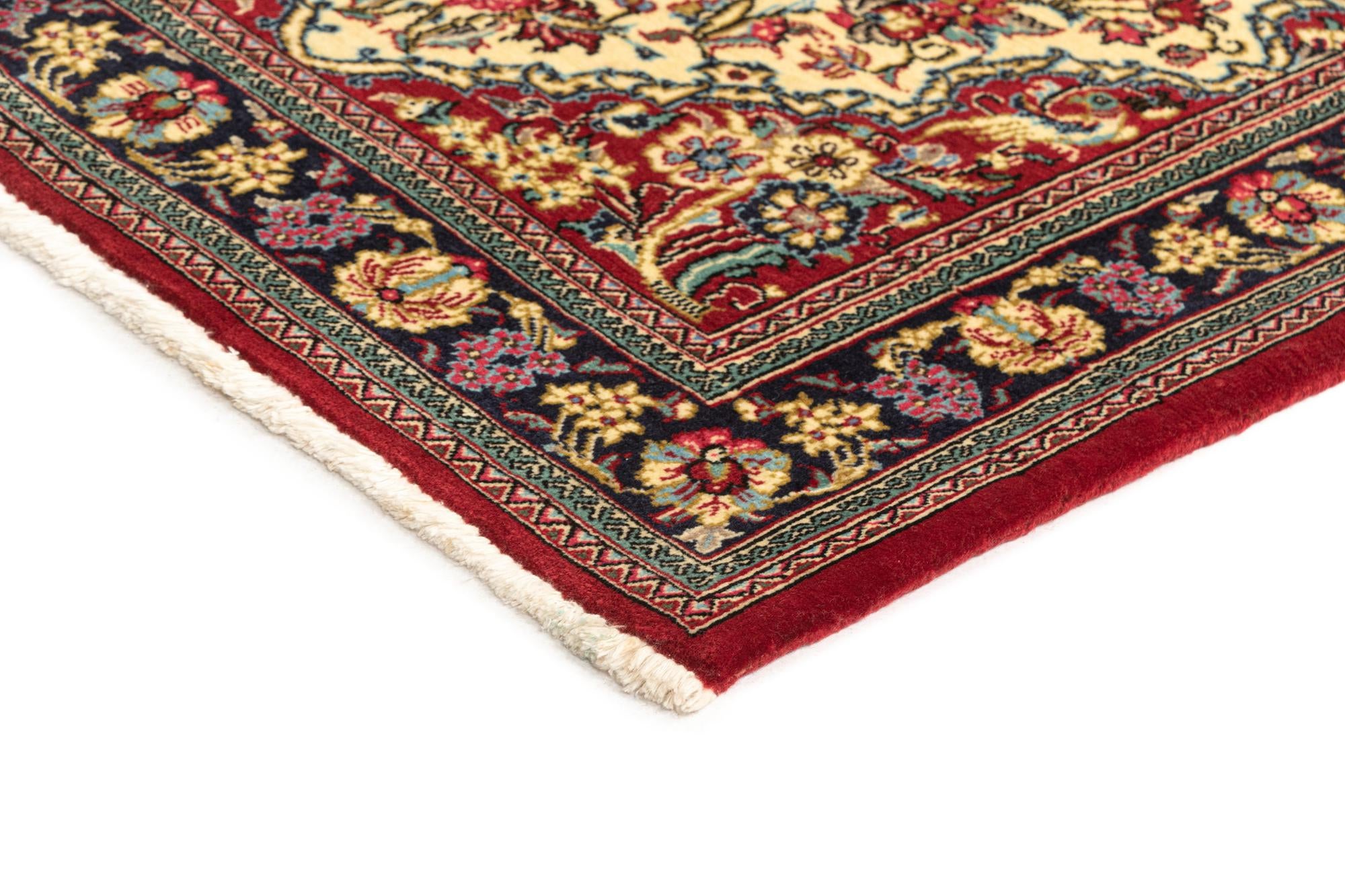 2' 9 x 6' 6 Hand Knotted Qom Persian Runner Rug