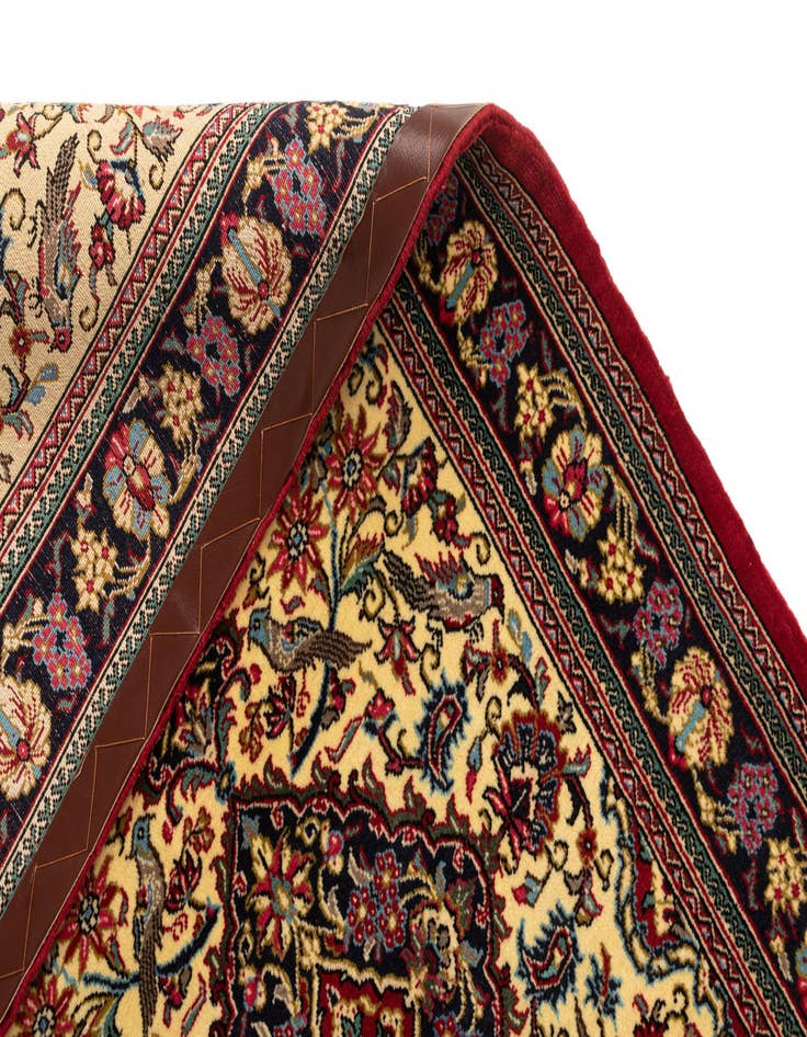 Detail image of 2' 9 x 6' 6  Hand Knotted Qom Persian Runner Rug