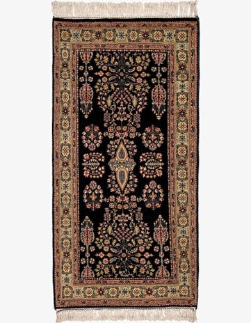 2' 5 x 4' 7 Sarouk Runner Rug