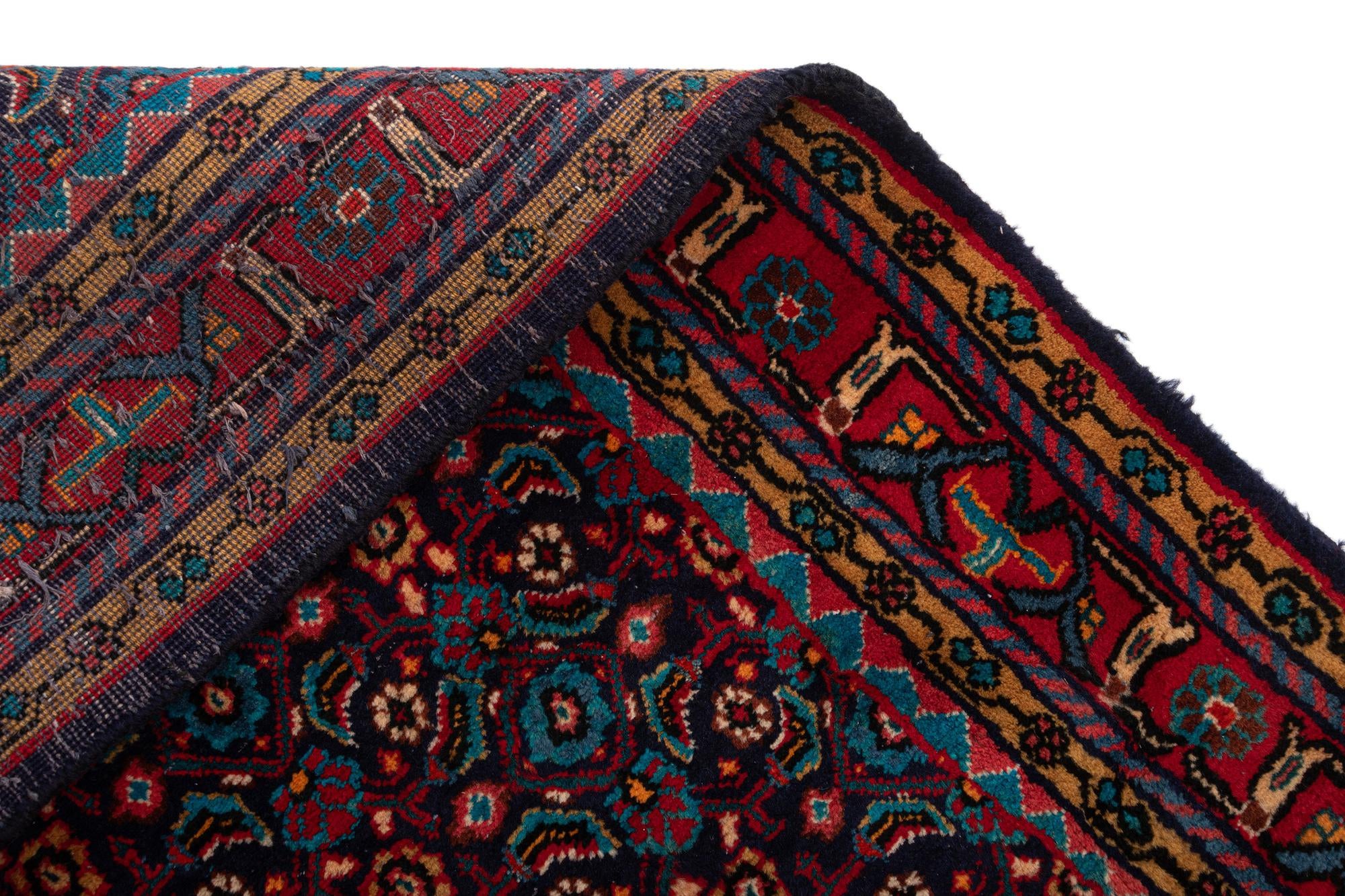 3' 10 x 10' Sirjan Wool Runner Rug