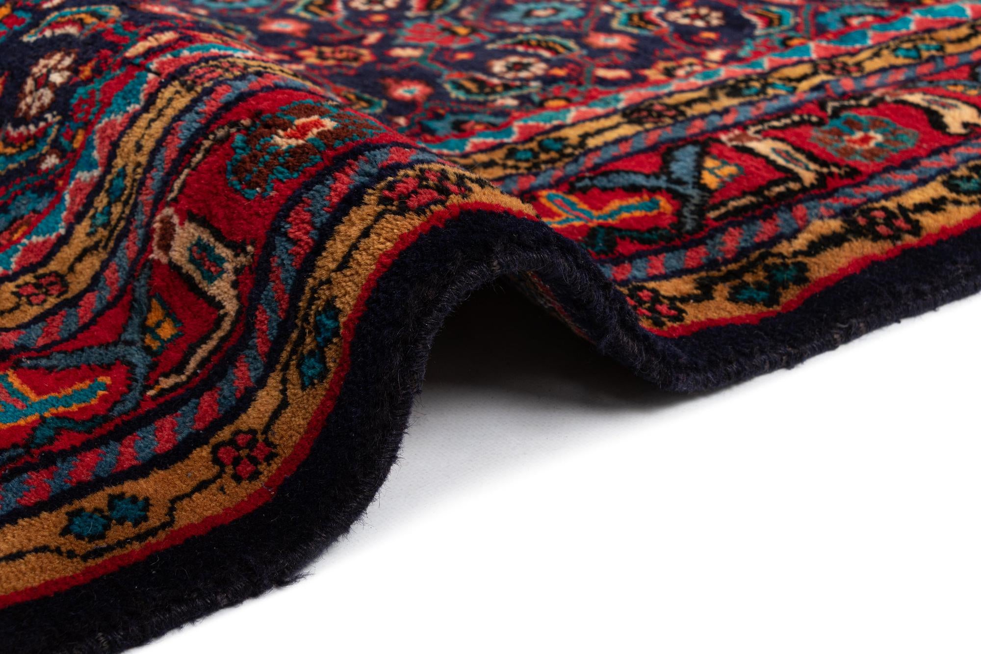 3' 10 x 10' Sirjan Wool Runner Rug