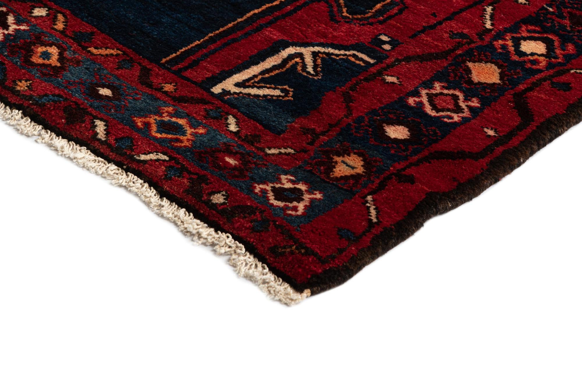 3' 7 x 12' 5 Sirjan Wool Runner Rug