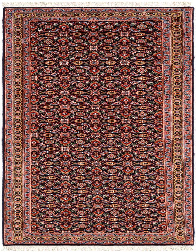 Detail image of 2' 4 x 6' 9 Tabriz Mahi Wool Runner Rug