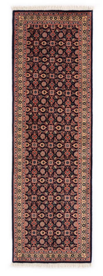 Detail image of 2' 3 x 6' 6 Tabriz Mahi Wool Runner Rug