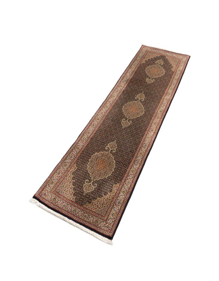 Detail image of 2' 9 x 10' 2 Tabriz Mahi Wool Runner Rug