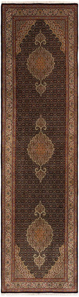 Detail image of 2' 9 x 10' 2 Tabriz Mahi Wool Runner Rug