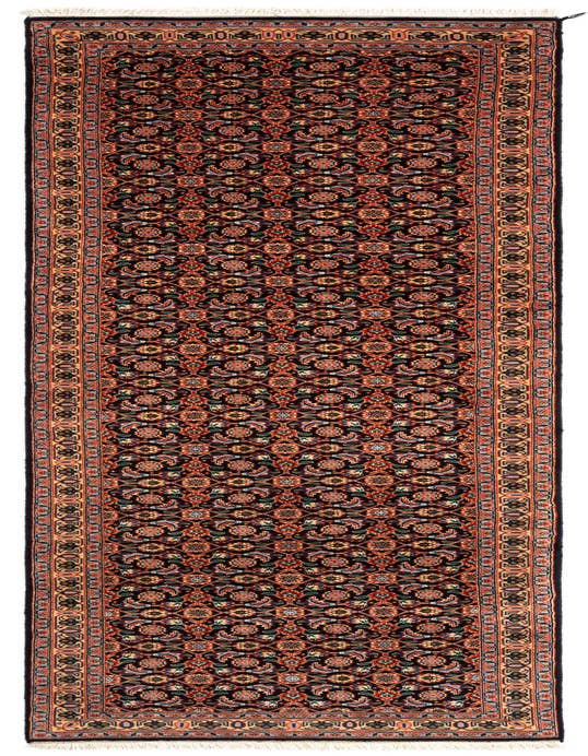 Detail image of 2' 5 x 9' 9 Tabriz Mahi Wool Runner Rug