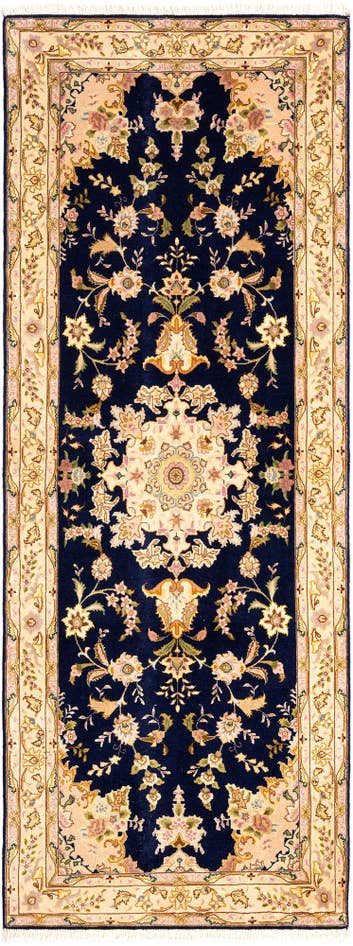 Detail image of 2' 7 x 6' 10 Tabriz Runner Rug